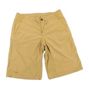 Arc'teryx Perimeter Shorts Mens 32 x 12 Tan Lightweight Stretch Outdoor Hiking